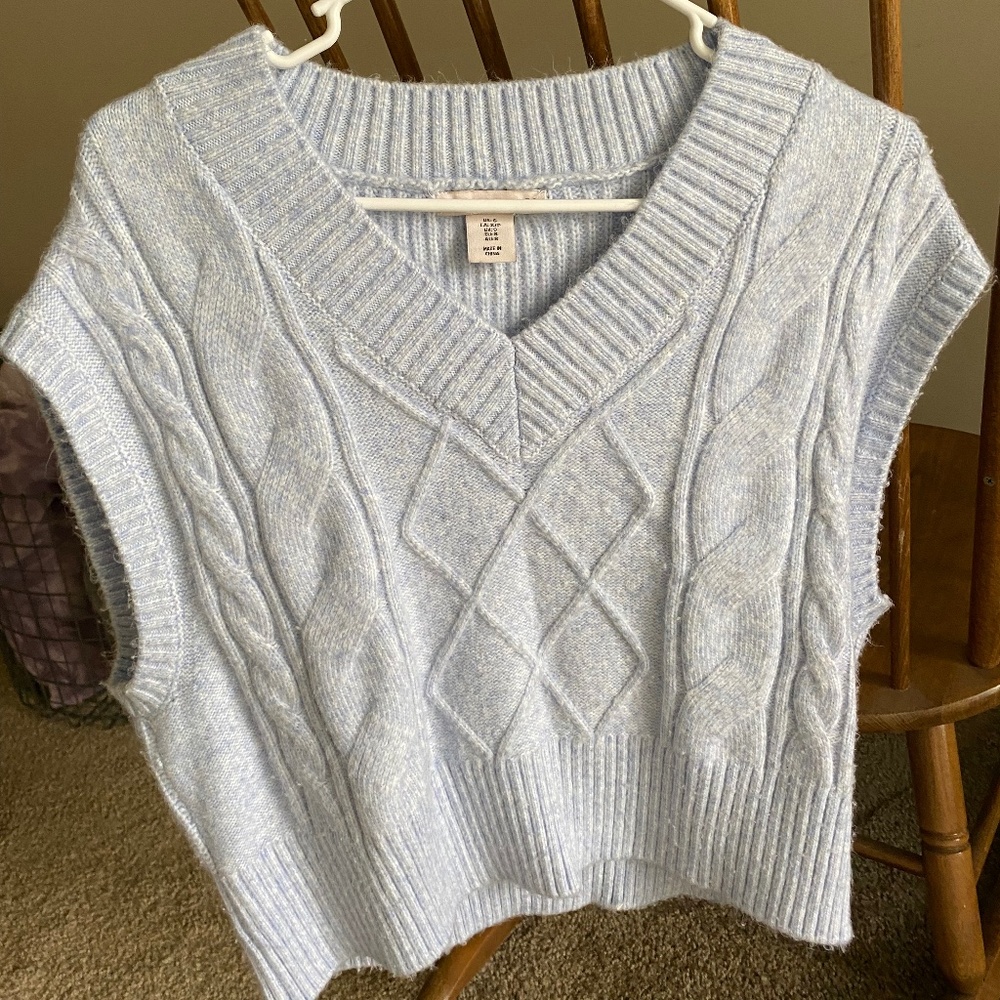 Cable Knit tank top